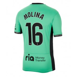 Atletico Madrid Nahuel Molina #16 Tredje trøje 2023-24 Kort ærmer